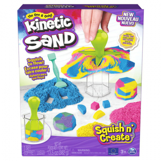 Kinetisk Sand - Squish N' Create i gruppen Nyheder hos Spelexperten (6065527)