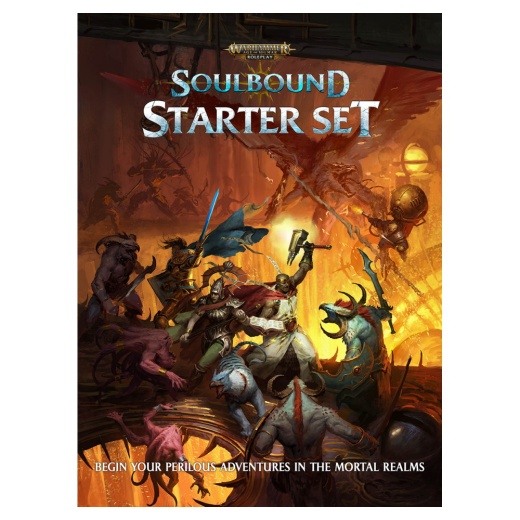 Warhammer Age of Sigmar: Soulbound - Starter Set i gruppen SELSKABSSPIL / Rollespil / Warhammer Age of Sigmar hos Spelexperten (CB72510)