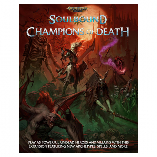 Warhammer Age of Sigmar: Soulbound - Champions of Death i gruppen SELSKABSSPIL / Rollespil / Warhammer Age of Sigmar hos Spelexperten (CB72533)