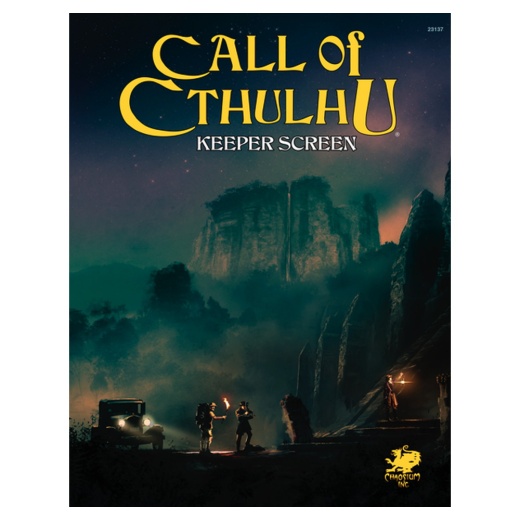 Call Of Cthulhu RPG: Keeper Screen Pack i gruppen SELSKABSSPIL / Rollespil / Call of Cthulhu hos Spelexperten (CHA23137)