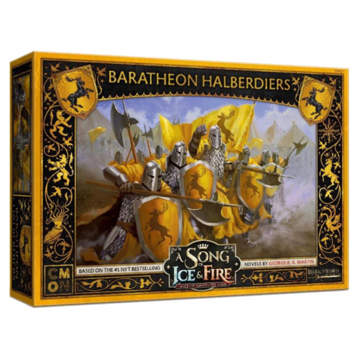A Song of Ice & Fire: Miniatures Game - Baratheon Halberdiers (Exp.) i gruppen SELSKABSSPIL / Udvidelser hos Spelexperten (CMNSIF817)