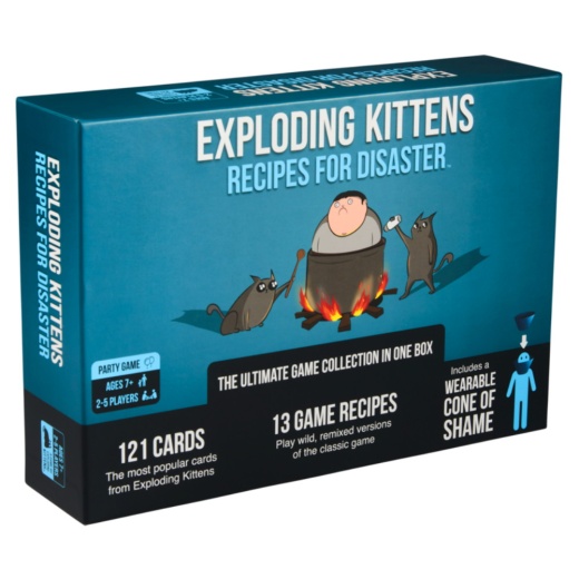 Exploding Kittens: Recipes for Disaster i gruppen Nyheder hos Spelexperten (EKGRFD1)