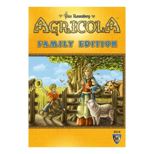 Agricola: Family Edition (Eng.) i gruppen SELSKABSSPIL / Familiespil hos Spelexperten (MFG3514)