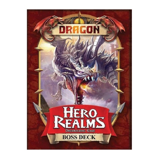 Hero Realms: Boss Deck - The Dragon (Exp.) i gruppen SELSKABSSPIL / Udvidelser hos Spelexperten (WWG507)