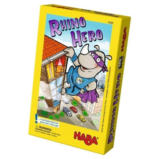 Rhino Hero (Eng) i gruppen SELSKABSSPIL / Familiespil hos Spelexperten (004789)
