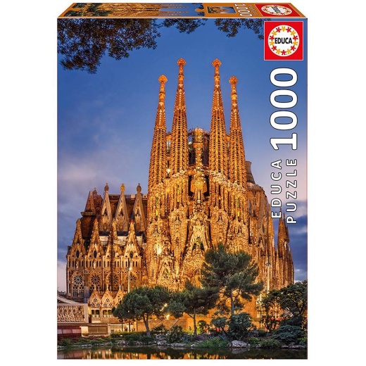 Educa: Sagrada Familia 1000 brikker i gruppen  hos Spelexperten (017097)