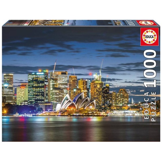 Educa: Sydney City Twilight 1000 brikker i gruppen PUSLESPIL / 1000 brikker hos Spelexperten (017106)