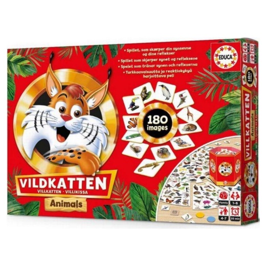 Villkatten 180 Animals i gruppen SELSKABSSPIL / Børnespil hos Spelexperten (018975)