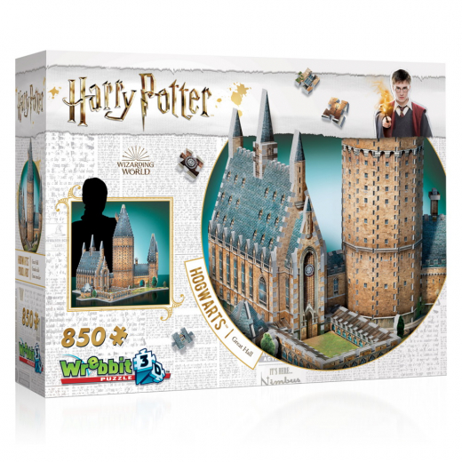 Wrebbit 3D - Harry potter Hogwarts Great Hall i gruppen PUSLESPIL / 3D puslespil hos Spelexperten (02014)