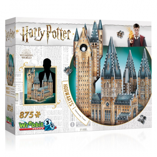 Wrebbit 3D - Harry Potter Hogwarts Astronomy Tower 875 Brikker i gruppen PUSLESPIL / 3D puslespil hos Spelexperten (02015)
