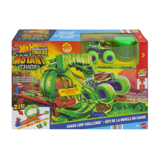 Hot Wheels Monster Trucks Mutant Chaos i gruppen LEGETØJ / Legetøjskøretøjer / Hot Wheels hos Spelexperten (02026040)