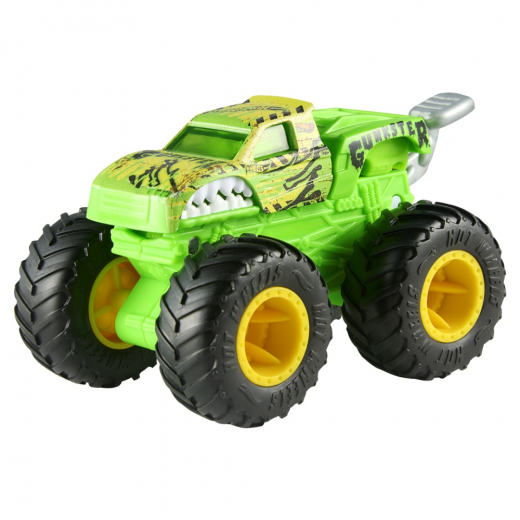 Hot Wheels Monster Trucks Attack - Gunkster i gruppen LEGETØJ / Legetøjskøretøjer / Hot Wheels hos Spelexperten (02026041-1)