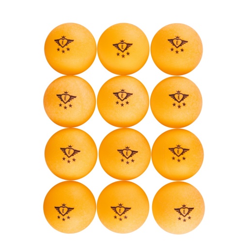 Angel Sports 12-pack 3 Star bolde orange i gruppen SPILLEBORD / Bordtennis / Tilbehør hos Spelexperten (040104)