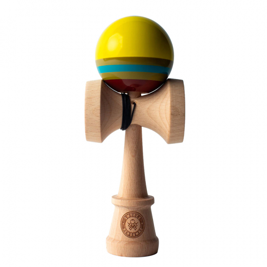 Sweets Triple Stripe - Yellow i gruppen LEGETØJ / Kendama / Sweets hos Spelexperten (061-TSY)