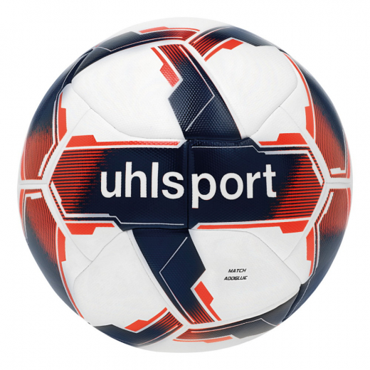 uhlsport Match AddGlue Hvid/Navy/Rød sz 5 i gruppen UDENDØRSSPIL / Fodbold hos Spelexperten (1001750015)