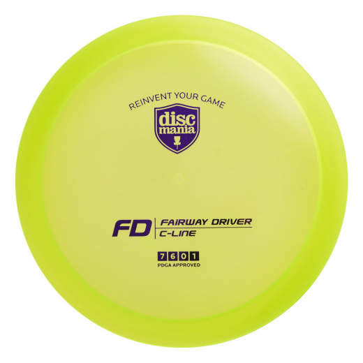 Discmania FD C-Line Green i gruppen UDENDØRSSPIL / Disc Golf & frisbee / Fairway Drivers hos Spelexperten (100240)
