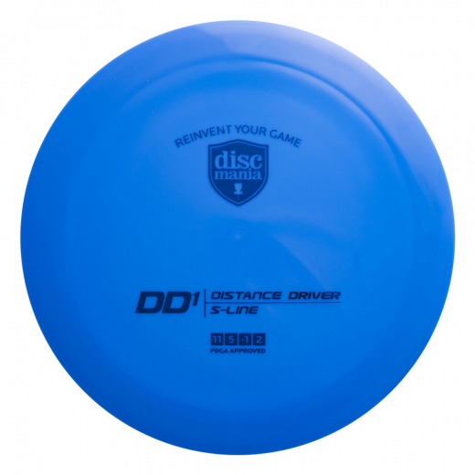 Discmania DD1 S-Line Blue i gruppen UDENDØRSSPIL / Disc Golf & frisbee / Distance Drivers hos Spelexperten (100350)