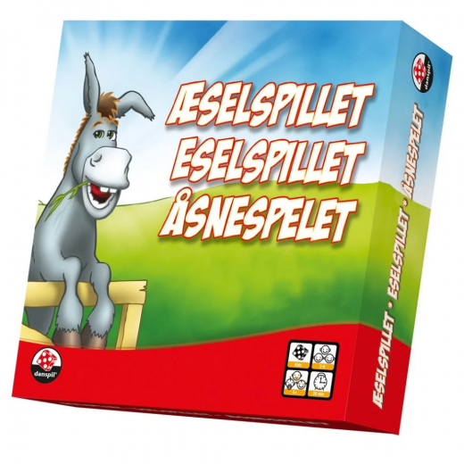 Æselspillet i gruppen SELSKABSSPIL / Børnespil hos Spelexperten (101009)