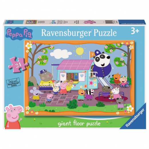 Ravensburger Gulvpuslespil - Gurli Gris Klubhus 24 brikker i gruppen PUSLESPIL / Puslespil til børn hos Spelexperten (10103141)