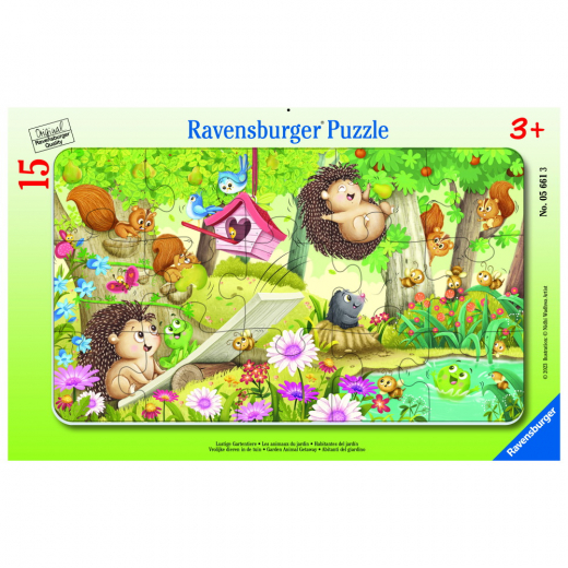 Ravensburger: Garden 15 Brikker i gruppen PUSLESPIL / Puslespil til børn hos Spelexperten (10105661)