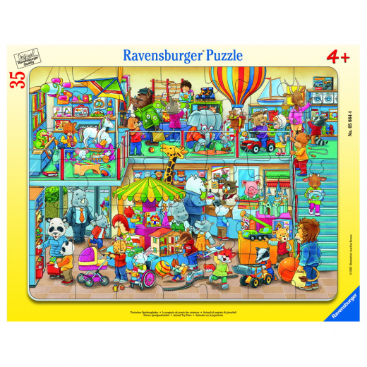 Ravensburger: Animal Toy Shop - 35 Brikker i gruppen PUSLESPIL / Puslespil til børn hos Spelexperten (10105664)