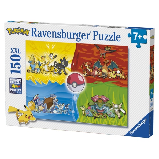 Ravensburger Pokémon XXL 150 Brikker i gruppen PUSLESPIL / < 625 brikker hos Spelexperten (10110035)