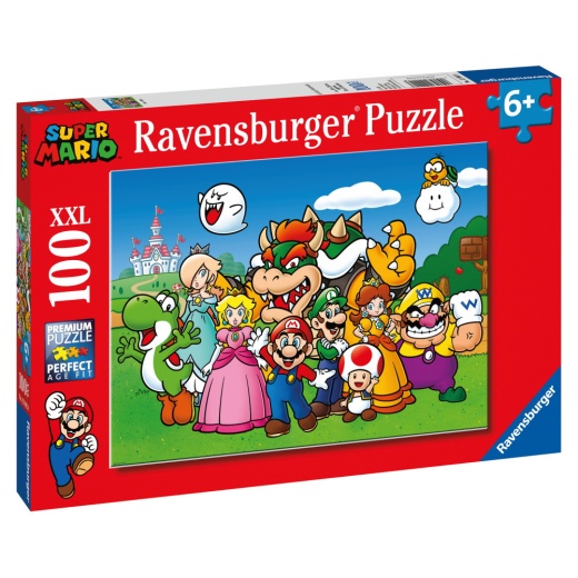 Ravensburger Super Mario XXL 100 brikker i gruppen PUSLESPIL / < 625 brikker hos Spelexperten (10112992)