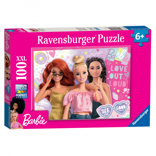 Ravensburger Barbie 100 XXL Brikker i gruppen PUSLESPIL / Puslespil til børn hos Spelexperten (10113269)