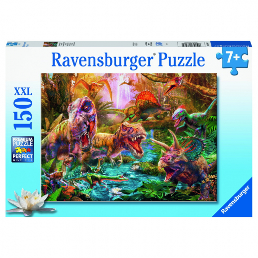 Ravensburger: Dinosaurs XXL 150 Brikker i gruppen PUSLESPIL / < 750 brikker hos Spelexperten (10113348)