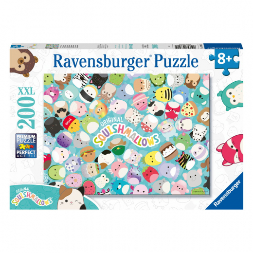 Ravensburger: Squishmallows 200 XXL Brikker i gruppen PUSLESPIL / Puslespil til børn hos Spelexperten (10113392)
