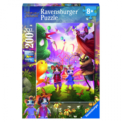 Ravensburger: Musse & Helium XXL 200 Brikker i gruppen PUSLESPIL / Puslespil til børn hos Spelexperten (10113398)