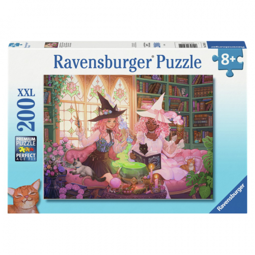 Ravensburger: Enchanting Library XXL 200 Brikker i gruppen PUSLESPIL / < 750 brikker hos Spelexperten (10113415)