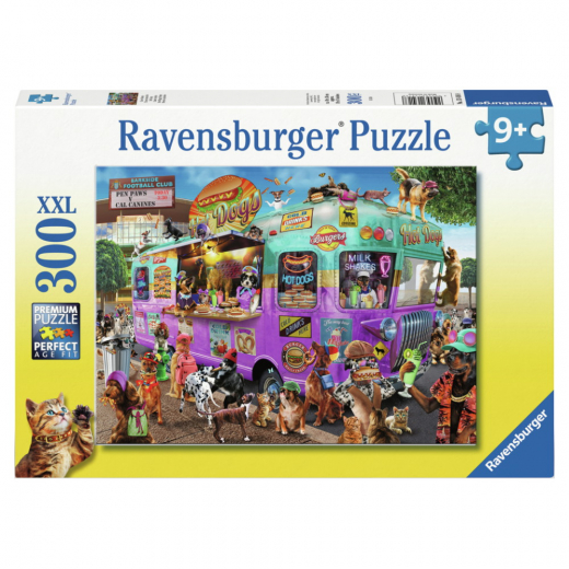 Ravensburger Hot Diggity Dogs XXL 300 Brikker i gruppen PUSLESPIL / < 750 brikker hos Spelexperten (10113416)