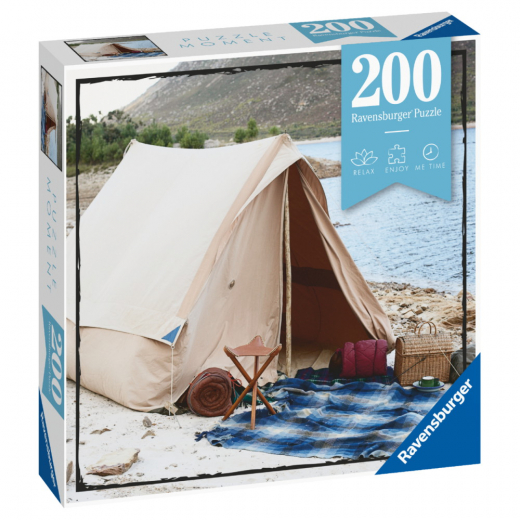 Ravensburger: Camping 200 Brikker i gruppen PUSLESPIL / < 750 brikker hos Spelexperten (10213308)