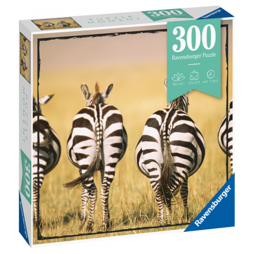 Ravensburger: Zebra 300 Brikker i gruppen PUSLESPIL / < 750 brikker hos Spelexperten (10213312)