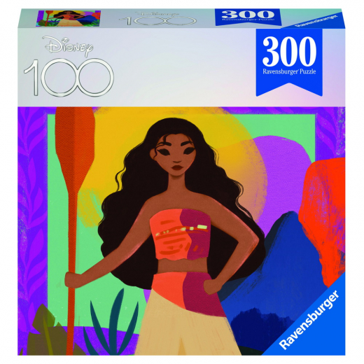 Ravensburger: Disney 100 Years Moana 300 Brikker i gruppen PUSLESPIL / < 750 brikker hos Spelexperten (10213375)