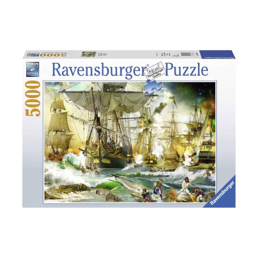 Ravensburger Sailing Ship Battle 5000 brikker i gruppen  hos Spelexperten (10213969)