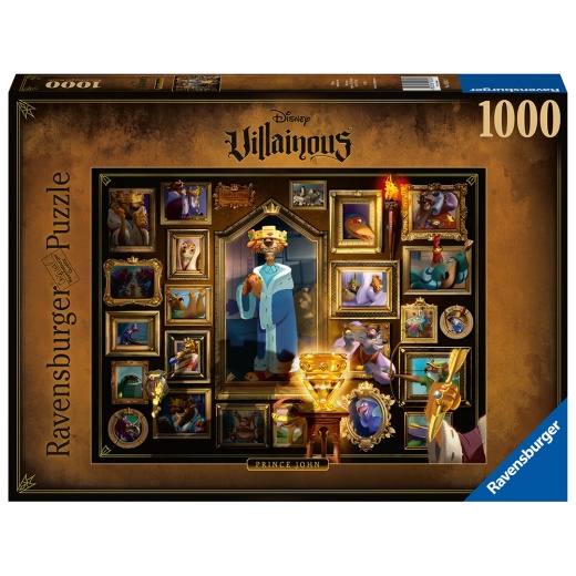 Ravensburger: Villainous - King John 1000 Brikker i gruppen PUSLESPIL / 1000 brikker hos Spelexperten (10215024)