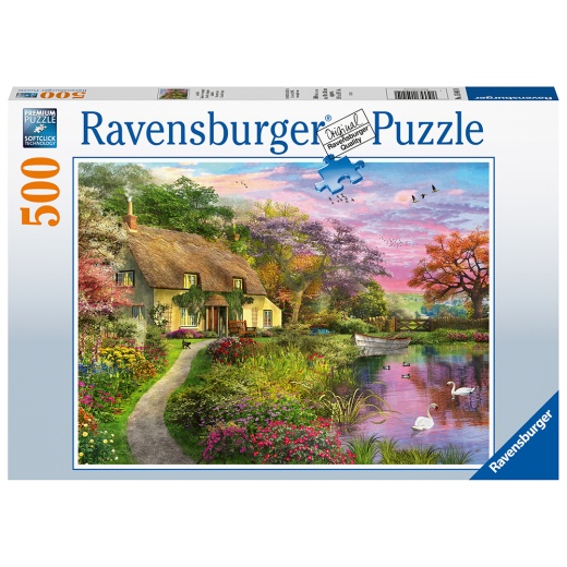 Ravensburger Country house 500 Brikker i gruppen  hos Spelexperten (10215041)