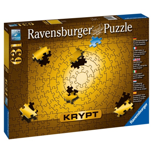 Ravensburger Krypt Gold 631 Brikker i gruppen PUSLESPIL / < 750 brikker hos Spelexperten (10215152)
