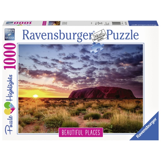 Ravensburger Ayers Rock, Australia 1000 brikker i gruppen PUSLESPIL / 1000 brikker hos Spelexperten (10215155)