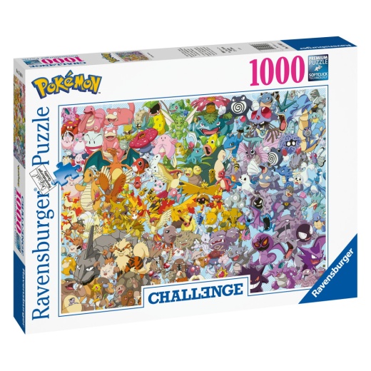 Ravensburger: Pokémon 1000 brikker i gruppen PUSLESPIL / 1000 brikker hos Spelexperten (10215166)