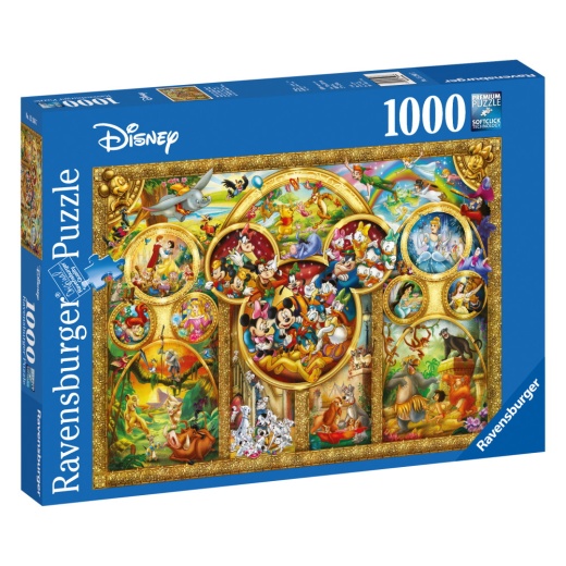 Ravensburger: The Best Disney Themes 1000 brikker i gruppen PUSLESPIL / 1000 brikker hos Spelexperten (10215266)