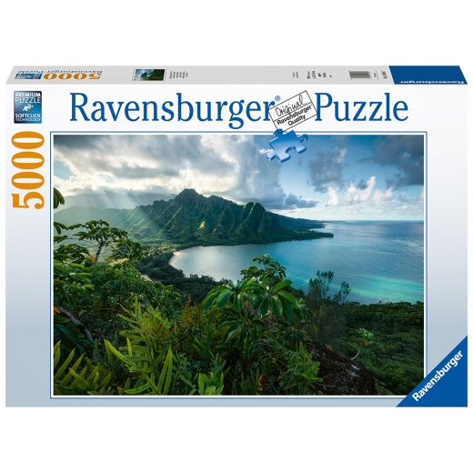 Ravensburger Hawaiian Viewpoint 5000 Brikker i gruppen PUSLESPIL / 2000 brikker > hos Spelexperten (10216106)