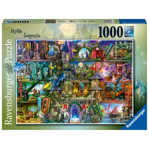 Ravensburger Myths & Legends 1000 Brikker i gruppen  hos Spelexperten (10216479)