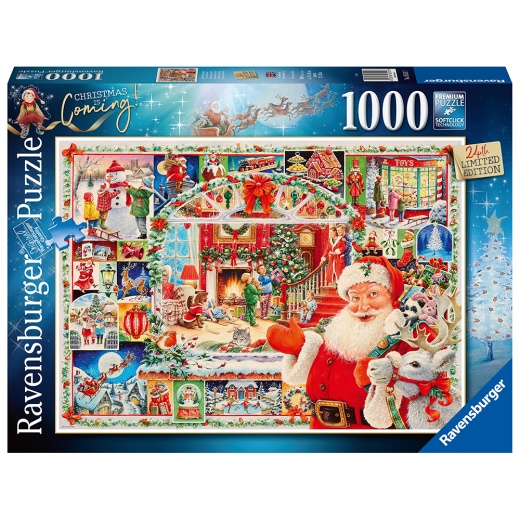 Ravensburger Christmas is Coming! 1000 Brikker i gruppen PUSLESPIL / 1000 brikker hos Spelexperten (10216511)