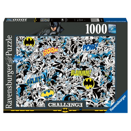 Ravensburger: Batman 1000 Brikker i gruppen PUSLESPIL / 1000 brikker hos Spelexperten (10216513)