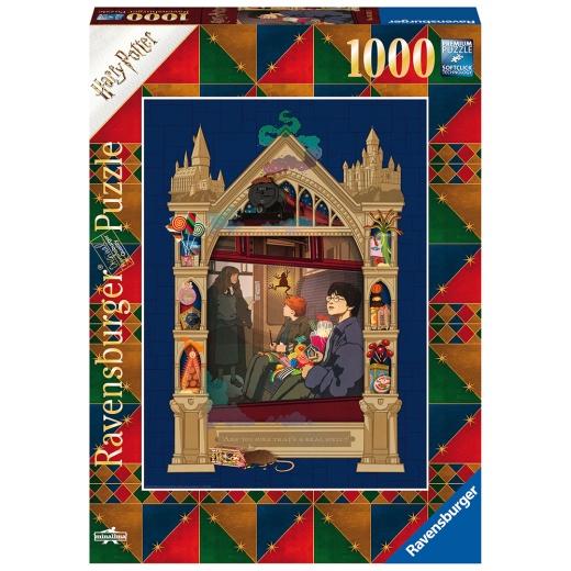 Ravensburger Harry Potter Hogwarts 1000 Brikker i gruppen PUSLESPIL / 1000 brikker hos Spelexperten (10216515)