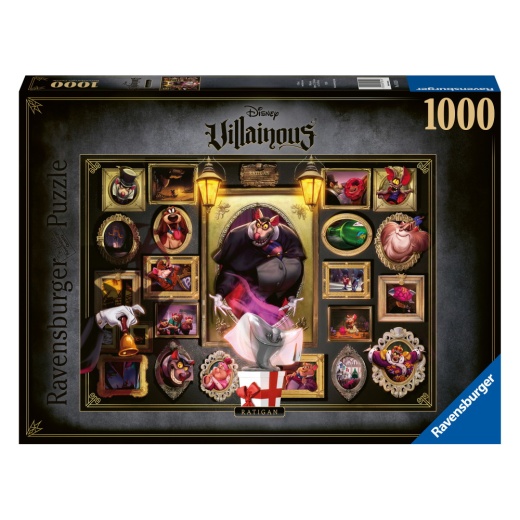 Ravensburger: Villainous - Ratigan 1000 Brikker i gruppen PUSLESPIL / 1000 brikker hos Spelexperten (10216521)