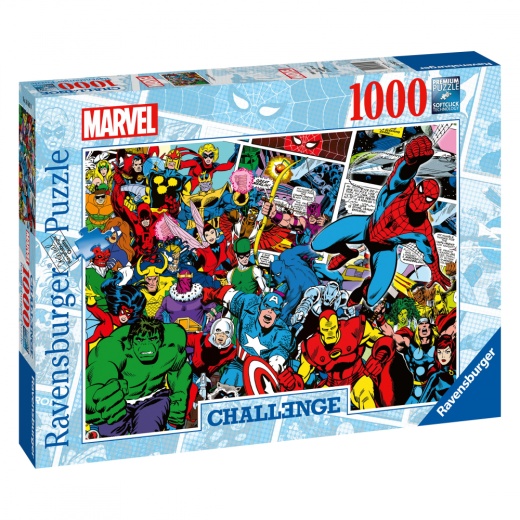 Ravensburger - Marvel 1000 Brikker i gruppen PUSLESPIL / 1000 brikker hos Spelexperten (10216562)